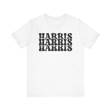 Harris Retro Stacked Font Unisex T-shirt