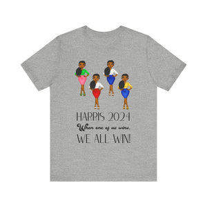 When One of Us Wins We All Win Harris Unisex T-shirt