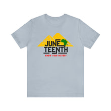Pyramid Juneteenth Know Your History Tshirt