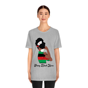 Strong Black Nurse Unisex T-shirt