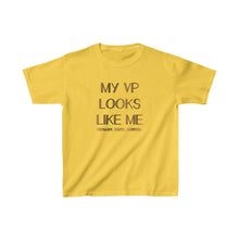 Kid's My VP Looks Like Me Brown Gradient T-Shirt