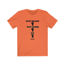 Stay Black. Pay Taxes. Die. Dasit T-shirt