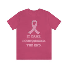 Breast Cancer Survivor The End T-shirt