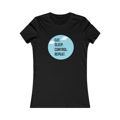 Eat Sleep Control Repeat T-shirt