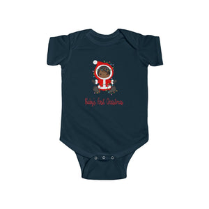 African American Baby's Christmas Infant Bodysuit