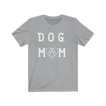 Dog Mom White Lettering T-shirt