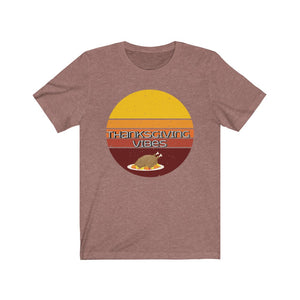 Vintage Sunset Thanksgiving Vibes T-shirt