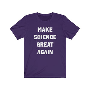Make Science Great Again College Style T-shirt