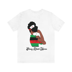 Strong Black Nurse Unisex T-shirt