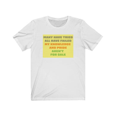 Knowledge Not For Sale T-Shirt